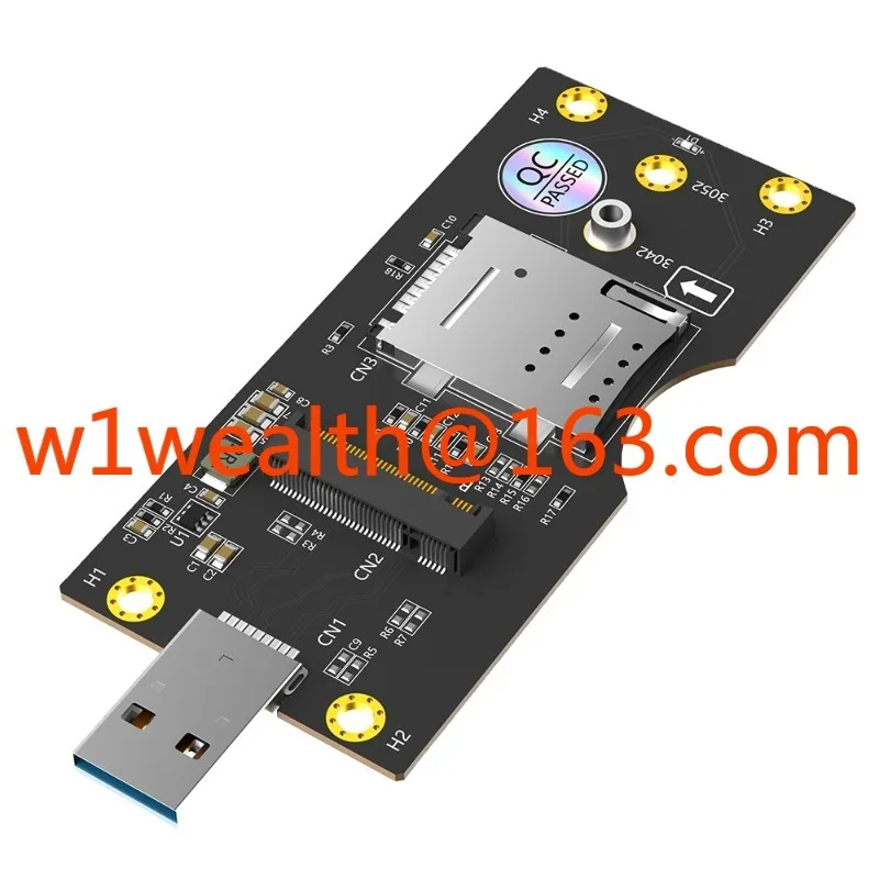 

NGFF (M.2) to USB 3.0 adapter with SIM 8pin card slot for 3G/4G/5g modules
