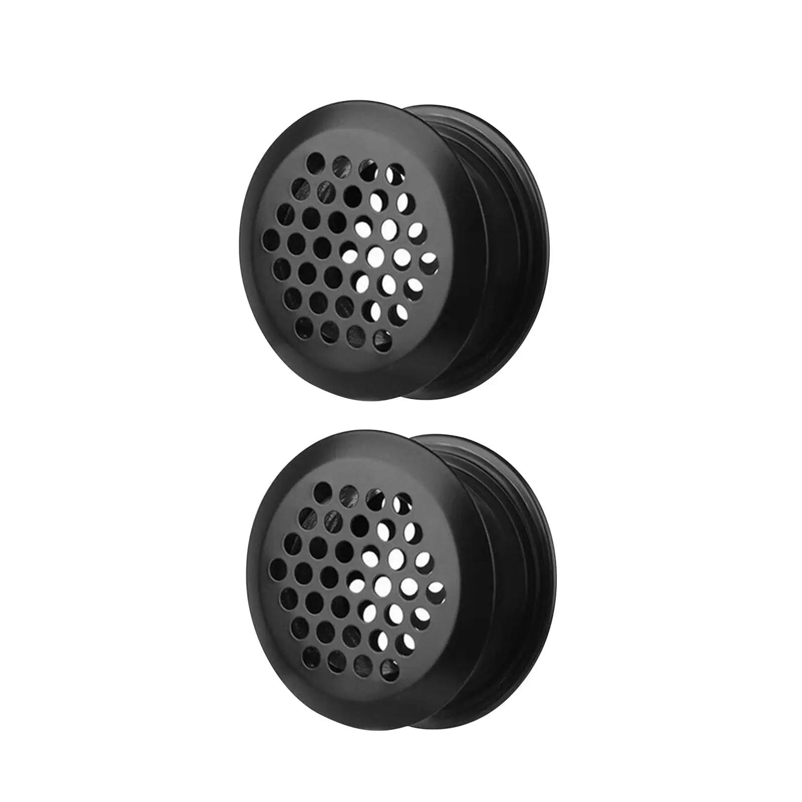 Air Vent Cover 2Pcs Mesh Vent Hole Round Soffit Vents for Heat Dissipation and Exhaust Wardrobe Cabinet Kitchen cabinet shoe