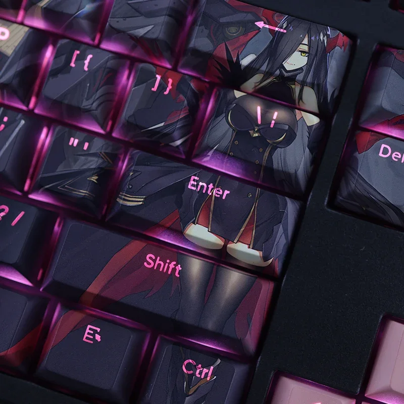 108 tasti/Set fary Lane schwarder groxe Anime Gaming Custom PBT Keycap Cherry altezza per MX Switch tastiera meccanica fai da te