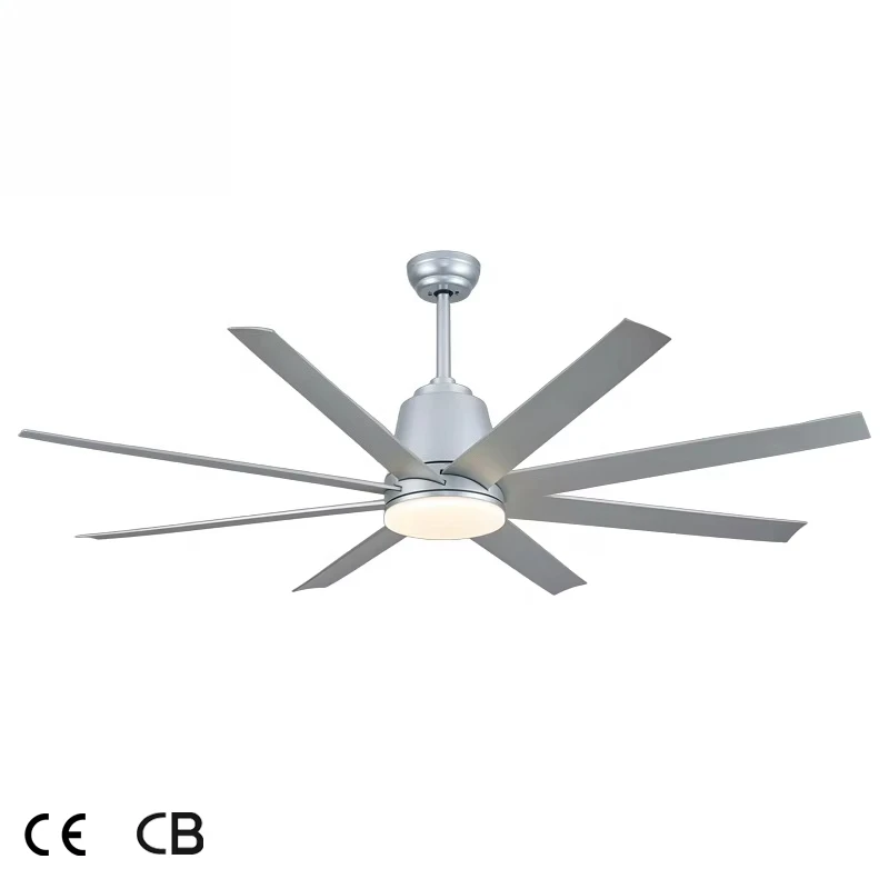 Modern Remote Control Design 8 Blades Custom Fan Light 72 Inch High Quality Ceiling Fan