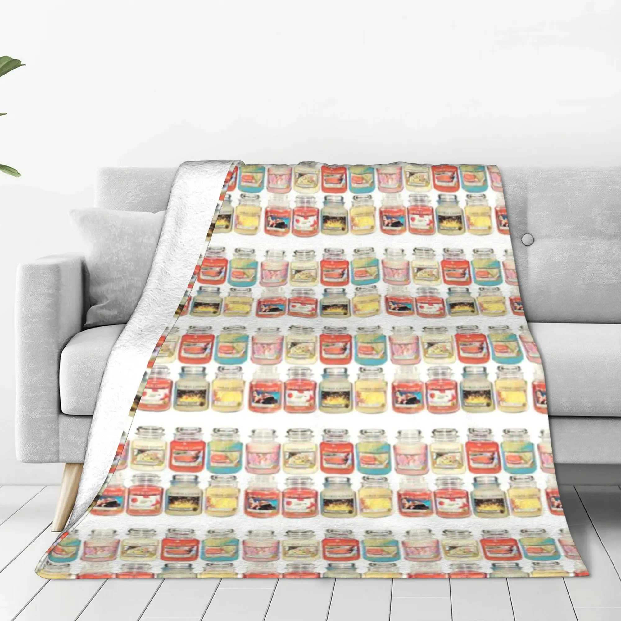 Yankee Candle Custom Gift for Parents Warm An Ultra-Soft Micro Fleece Blanket
