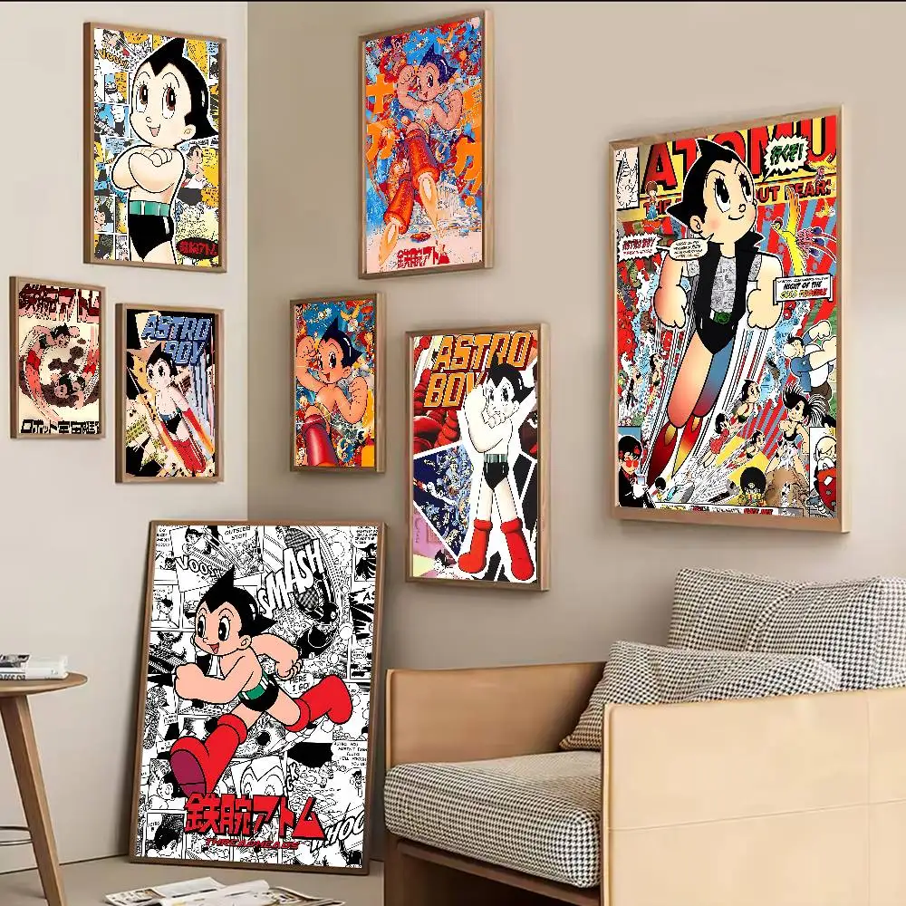 Astro Boys Poster Movie Self-adhesive Art Poster HD Quality 
