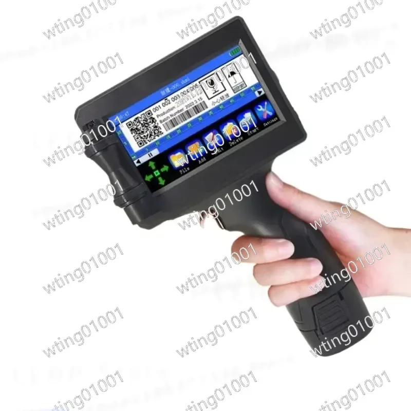 Handheld Inkjet Printer Gun 600dpi 12.7mm for PVC Tube Machine to Print Text and Logos