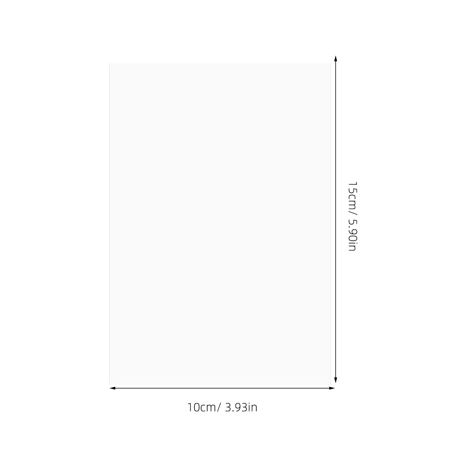 200Sheet Tracing Paper Pad 15x10 Cm Clear Sulfuric Drawing Paper for Transfer Sketching Art Design Education DIY Craft Pattern