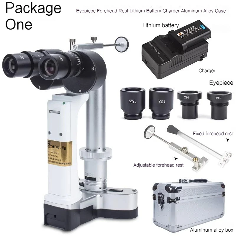 Small Multi -function Microscope Lyls Portable Handheld Crack Lamp To Carry Microscope Pet Shop Pigeon Eyes with Two Batteries