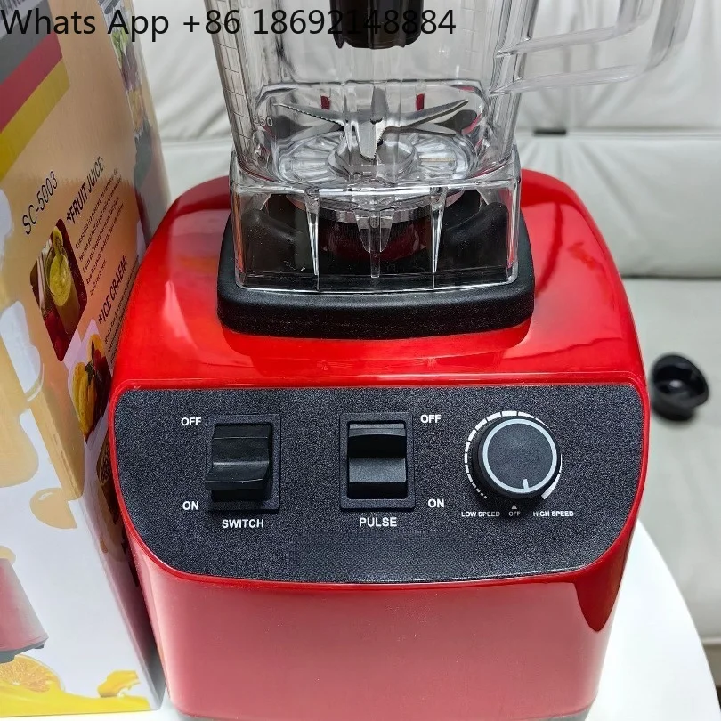 High power 9525 motor commercial wall breaker, large capacity multi-function juicing mixer 220V
