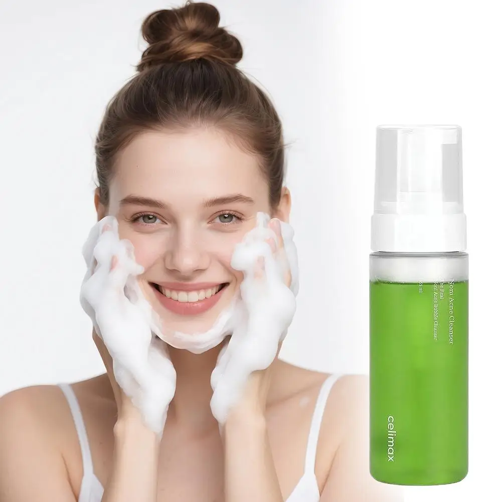 منظف رغوي منعش لإزالة حب الشباب سعة 155 مل - منظف للوجه مدمج، تنظيف عميق للتحكم في الزيوت، غسول وجه رغوي لطيف #3