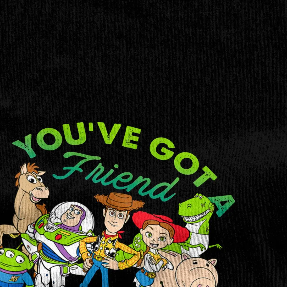 Toy Story Cartoon Group Shot T-Shirt for Men Women Pure Cotton Tees Round Neck Short Sleeve T Shirt New Arrival Tops