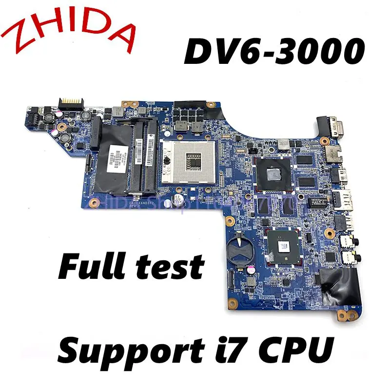 

For HP DV6-3000 laptop Motherboard DA0LX6MB6H1 DA0LX6MB6F2 630278-001 592816-001 615278-001 HD5650 GPU Mainboard full tested