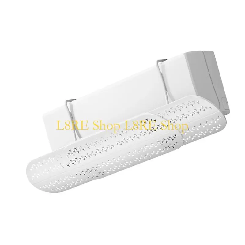 L8RE Windshield Baffle Plastic Texture Suitable for Comfortable Airflows Control