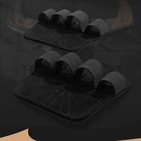 Gloves For Weightlifting Women Palm Protection Lifting Gloves Anti-Slip Four-Finger Pull Up Mitts Hand Protective Gear For