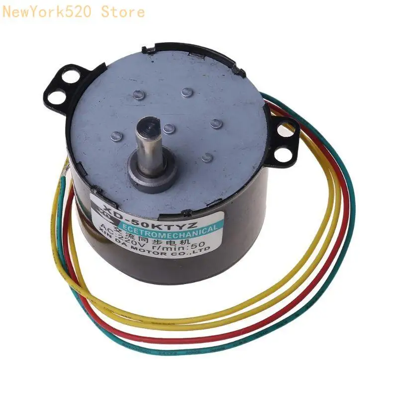50KTYZ Permanent Magnet Synchronous Motor AC220V 2.5-50R/Min Low Speed Reducer Motors with Controllable Positive Negative N84C