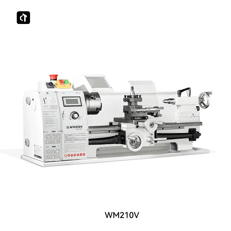 Mini Metal Lathe Semi-Auto Cutting Thread Metal Lathe Machine Distance Center 600mm 21mm Spindle Hole, 750W Brushless Motor