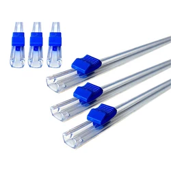 33-48cm Plastic Wrap Dispenser with Slide Cutter Smoothly Cutting Reusable Food Wrap Cutter Cling Film Cutter Kitchen Supply