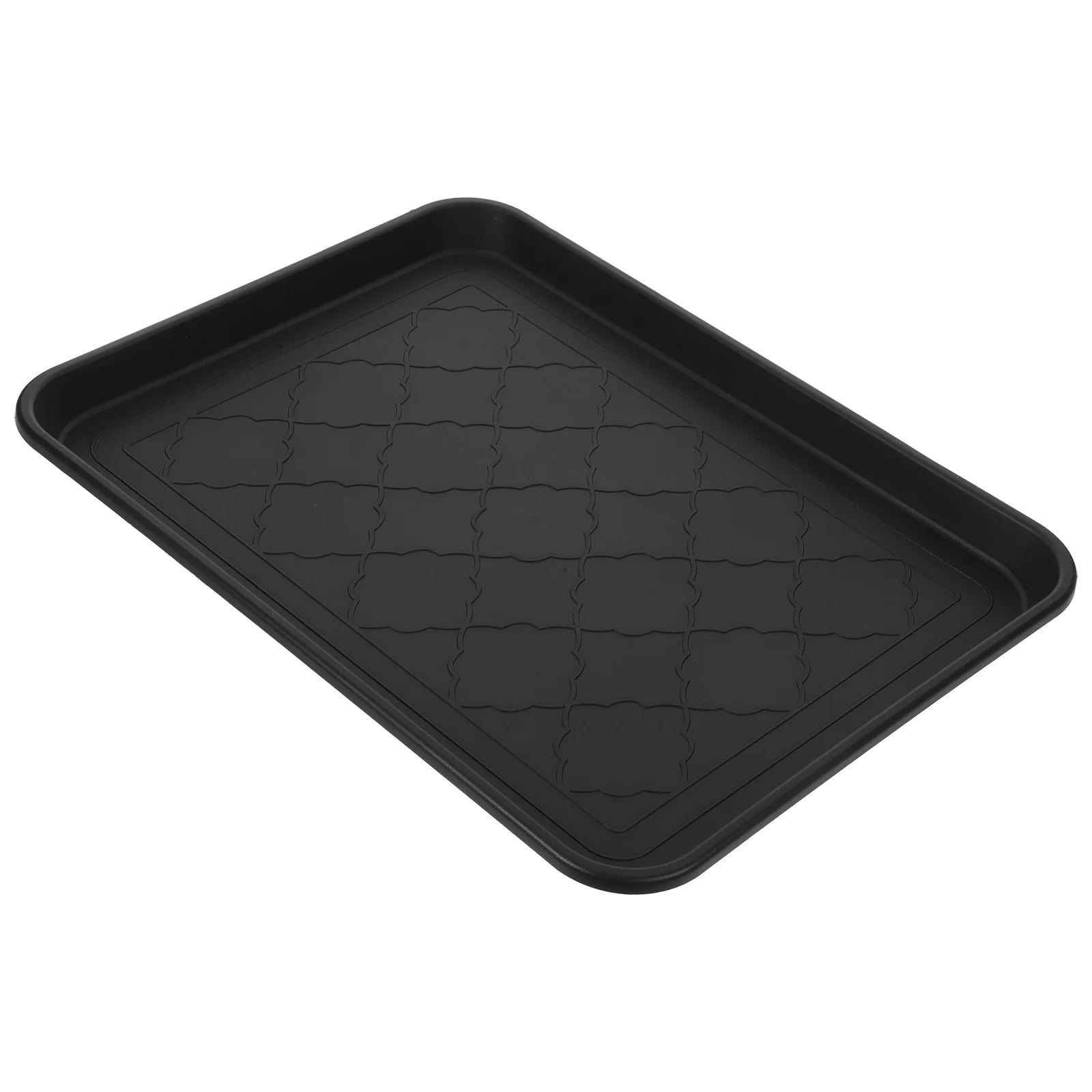 Plastic Storage Plate Versatile Storage Tray Wear-resistant Plastic Tray Shoes Boot Tray boot mat tray