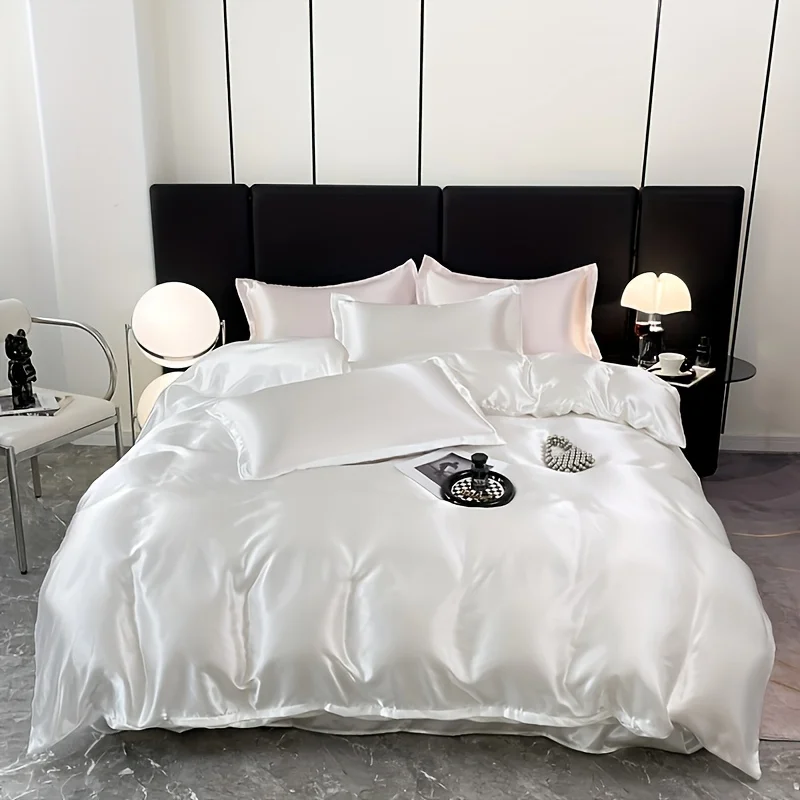 1pc Emulation Silky Satin Pillow Case Hotel Home Pillows Cover Pillowcase Decorative Pillowcases Covers20 4