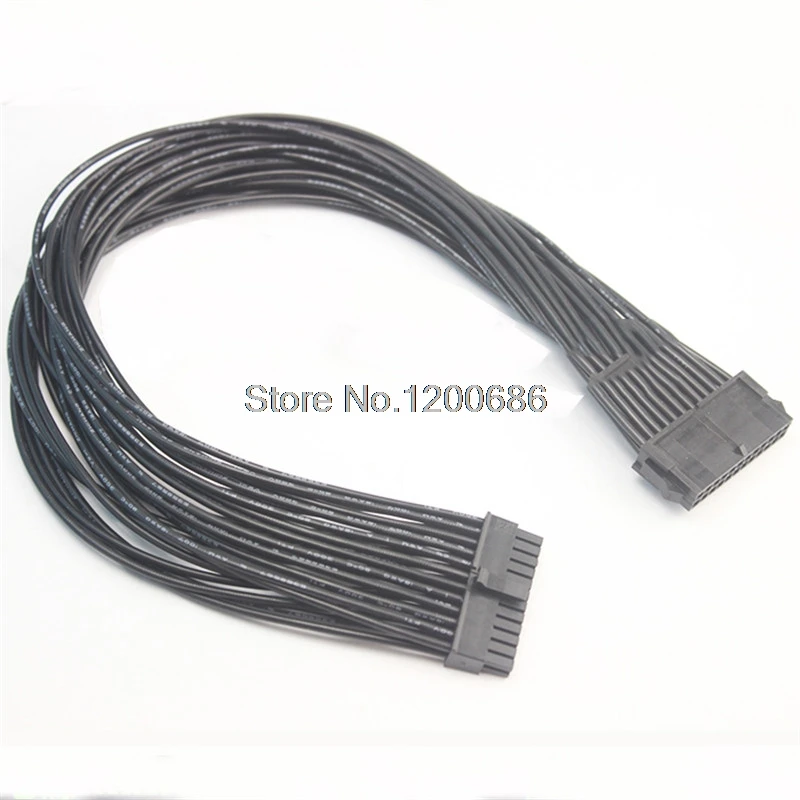 24PIN 20AWG 30CM Extension Cable Micro-Fit 3.0 43025 Molex 3.0 2x12pin 430202400 24 pin Molex 3.0 2*12pin 24p wire harness