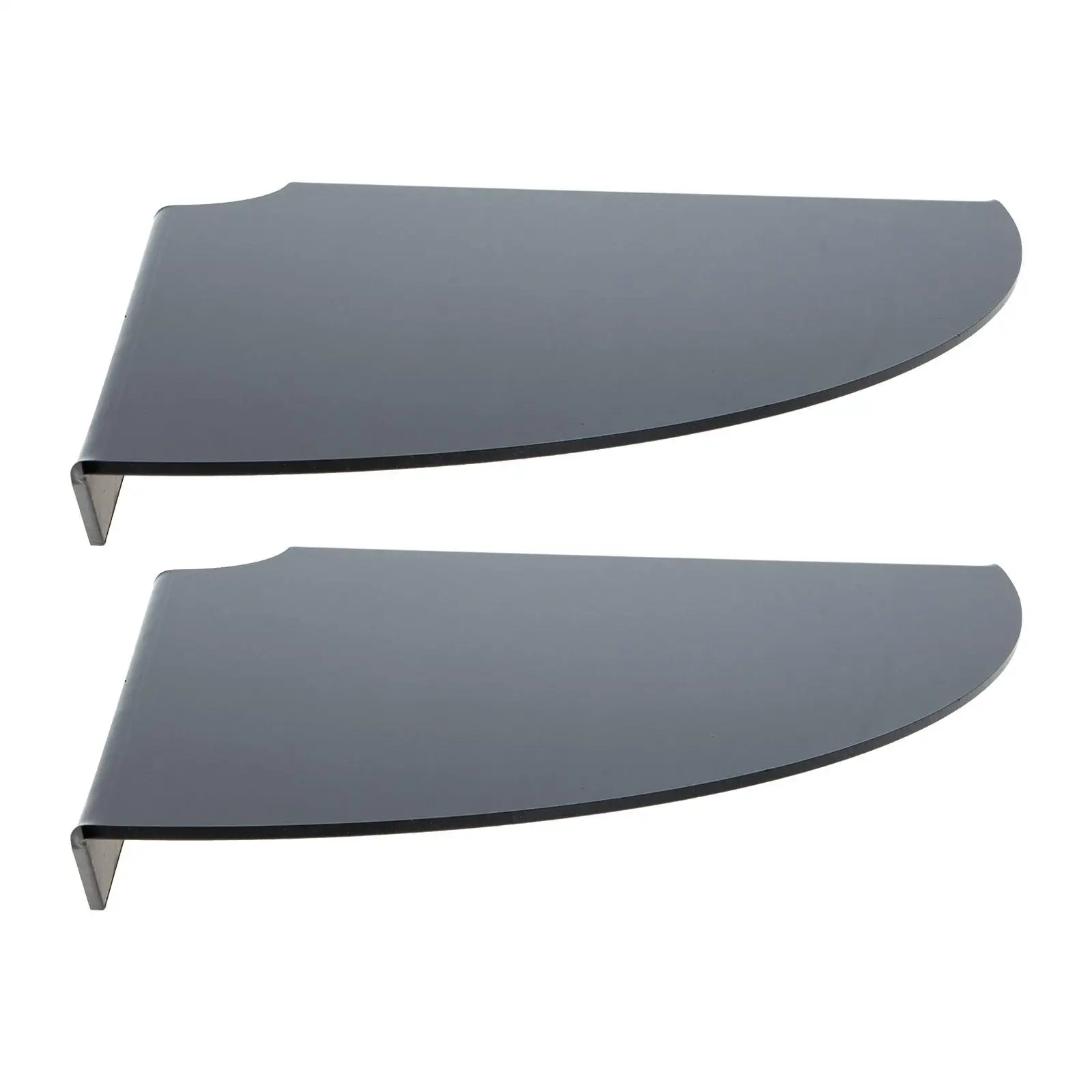 

Acrylic Wall Speaker Acrylic Wall Shelf Angle Holder 2 Sets Floating Corner Shelves No Drill Home Hotel Storage