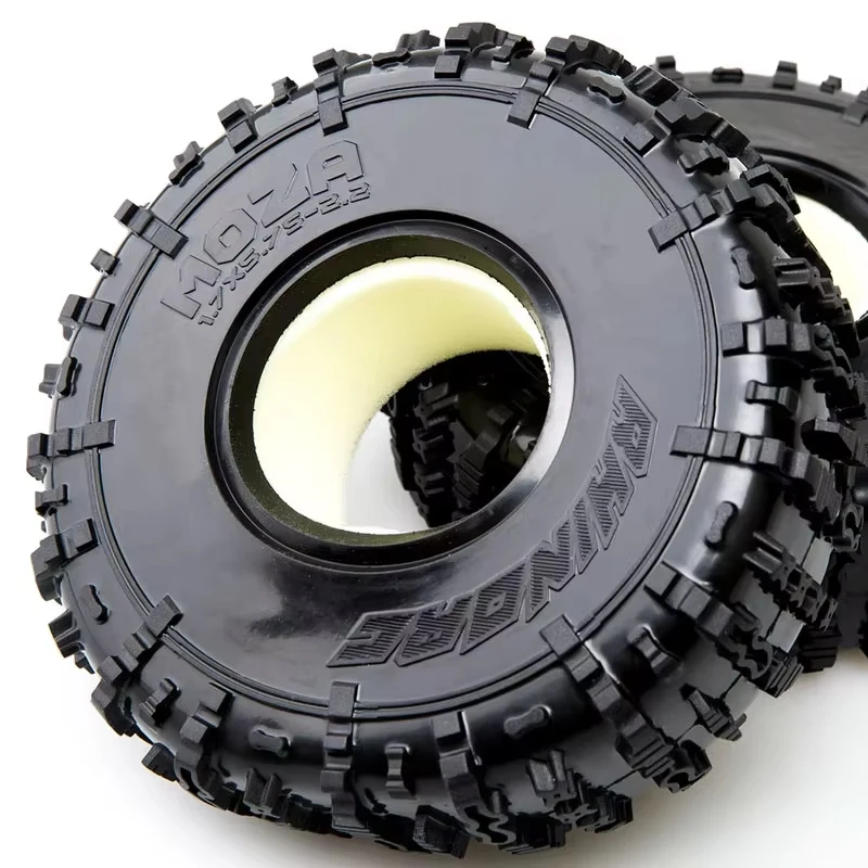 RhinoRC MOZA 2.2 Inch RC Crawler Tires Super Sticky Compound for Competition And Sport Class 2pcs