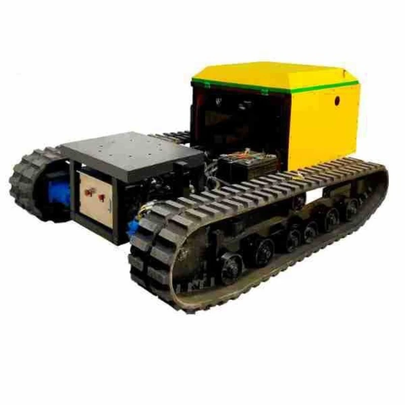 

Suitable for crawler robot transporter electric hydraulic small crawler chassis