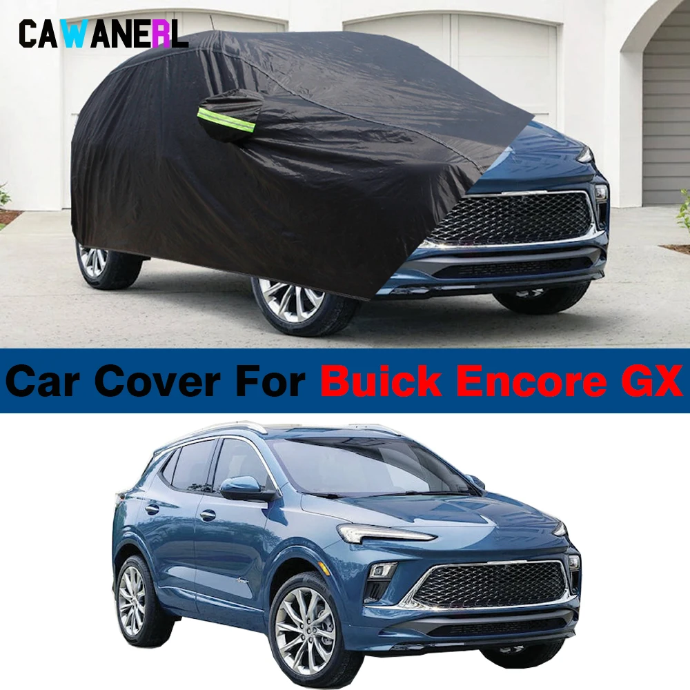 Full Car Cover Waterproof SUV Sun Shade Rain Snow Scratch Prevent Cover All Weather Suitable For Buick Encore GX 2018-2025