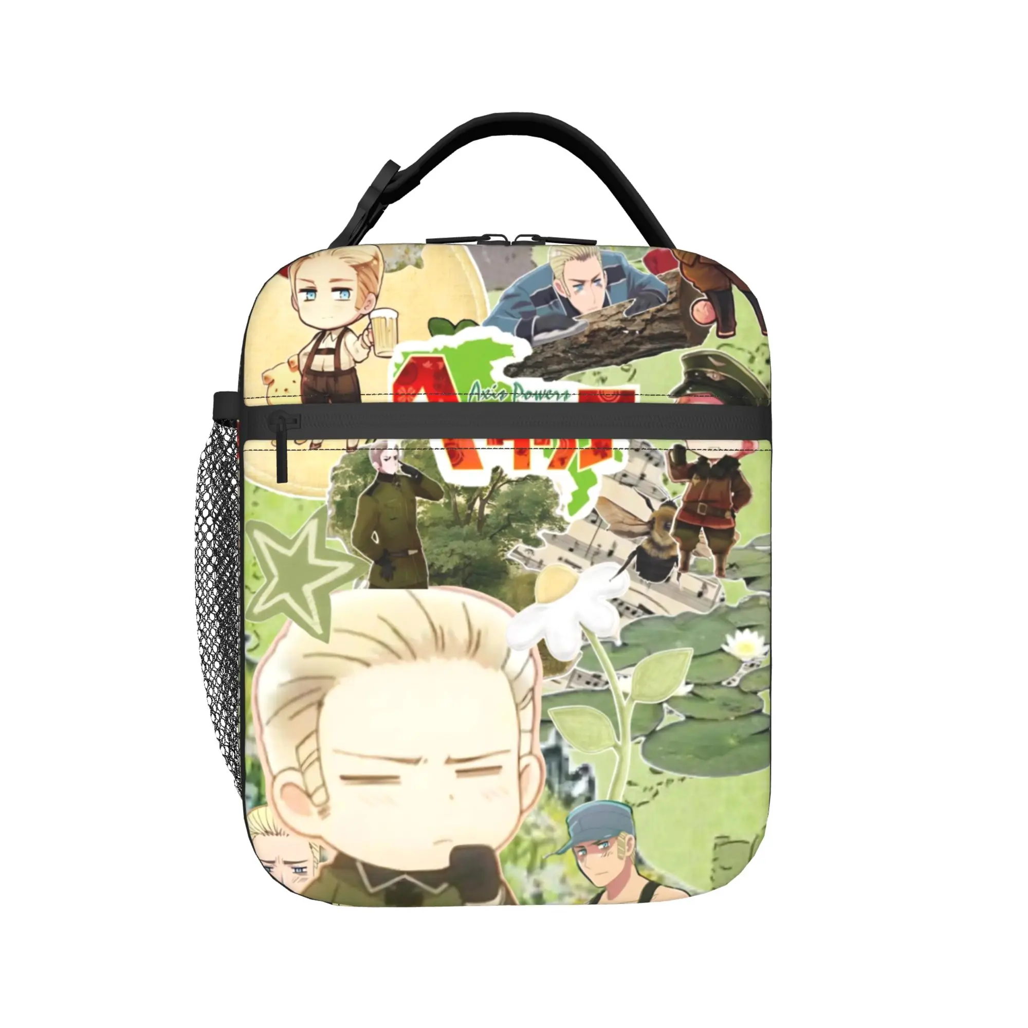 Insulated Lunch Bag Hetalia Axis Powers Accessories  Food Box Causal Cooler Thermal Lunch Box For Picnic