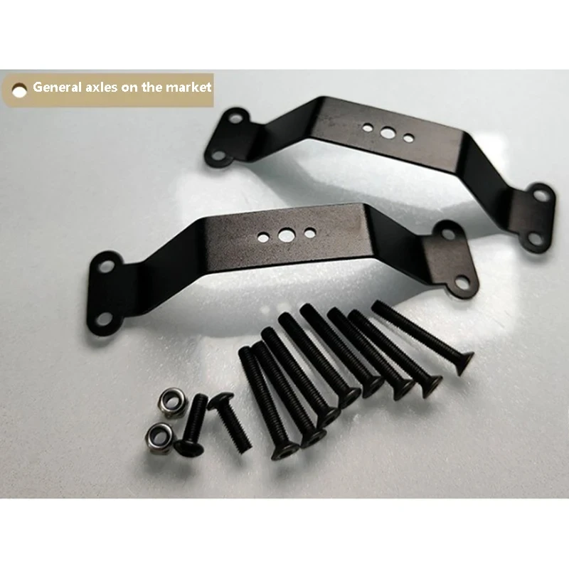 1 Pair Metal Axle Bracket for 1/14 Tamiya RC Truck Scania MAN Benz Volvo Diy Parts