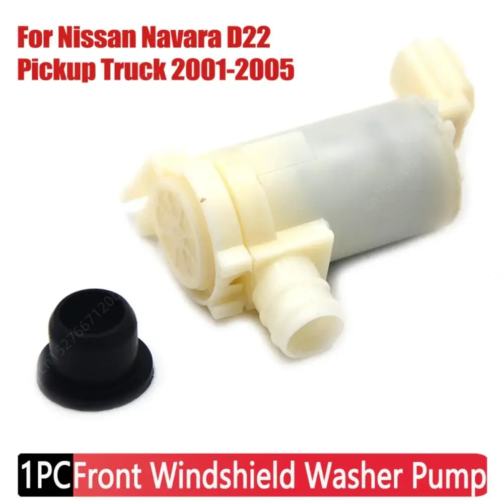 Wiper Front Windshield Windscreen Wiper Washer Pump Motor 12V For Nissan Navara D22 Pickup Truck 2001-2005 Glass Cleaning Pump