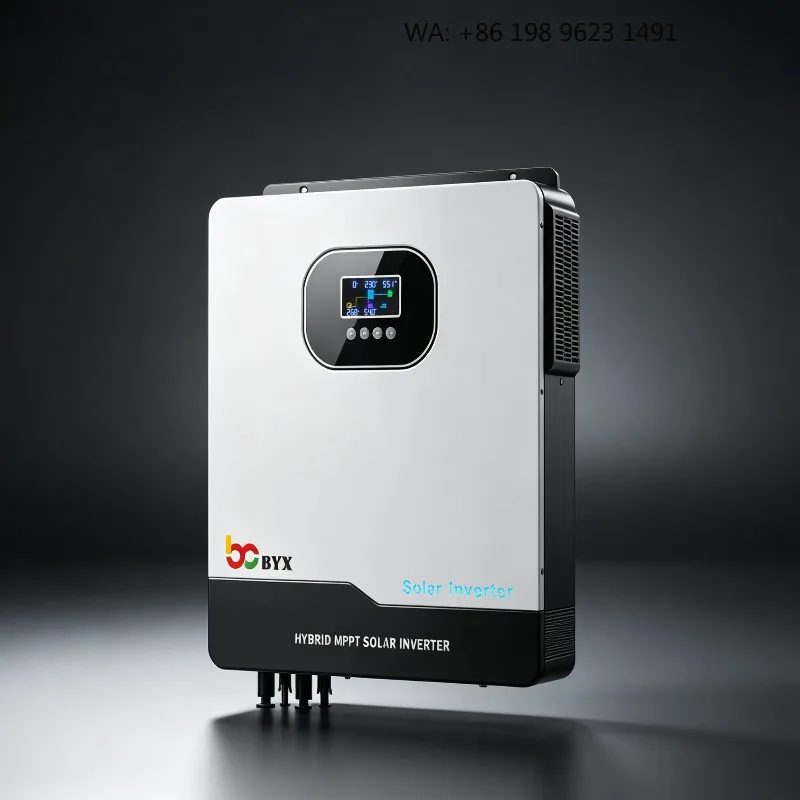 2KW-11KW Off-Grid Hybrid Solar Inverter Multi Voltage Output WiFi Smart MPPT Control Solar Energy System
