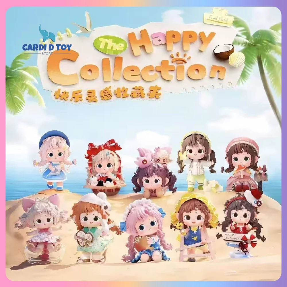 

New Genuine Heyone Fufu Mystery Toy Happy Inspiration Collection Vol.5 Trendy Blind Box Toy Fufu Anime Figure Kawaii Gitf Toys