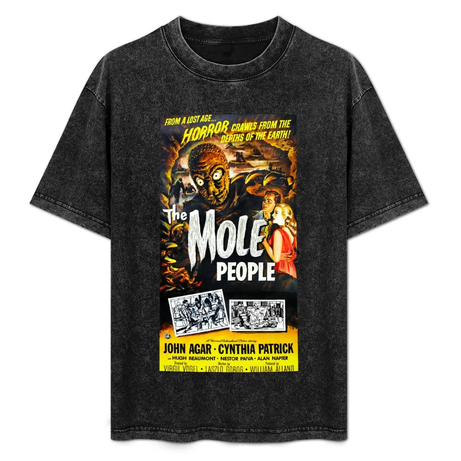 

Vintage The Mole People Horror Movie T-Shirt t shirt custom print man t shirts cotton T-Shirt