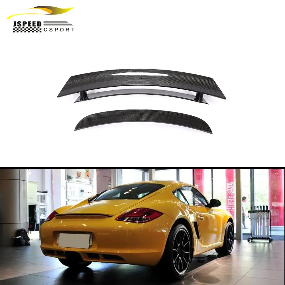 

Подходит для 5 задних спойлеров из углеродного волокна. Подходит для Porsche 718 CAYMAN S. Двухдверные с 2005–2012 гг.