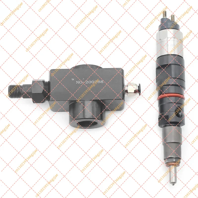 CR Injector Oil Return Fixture Clamp Adaptor Tool NO-200788 for 6480 Series Common Rail Injector Repair