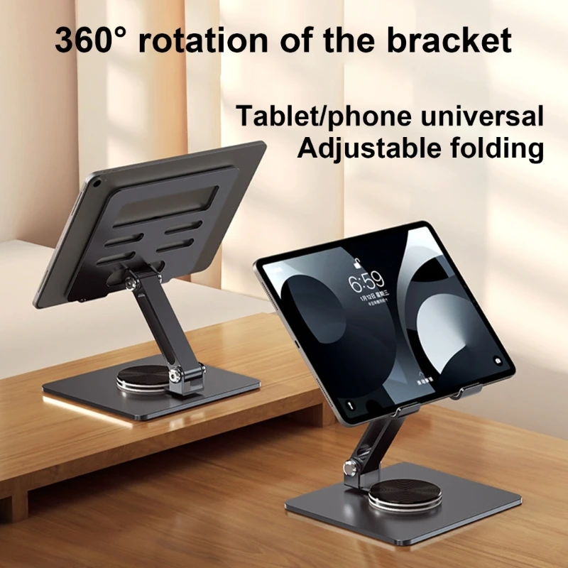 Stylishs Metal Stand Foldable & Adjustable Tablets Stand for Device