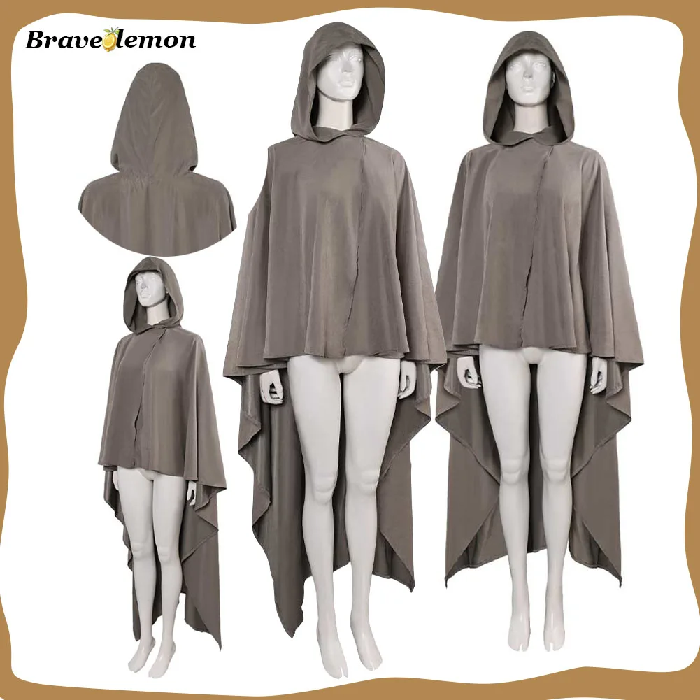 Маскировка, плащ для косплея, костюм Рей Скайуокера, глобус, бой героини, накидка для ролевых игр для женщин и взрослых, карнавальный костюм на Хэллоуин