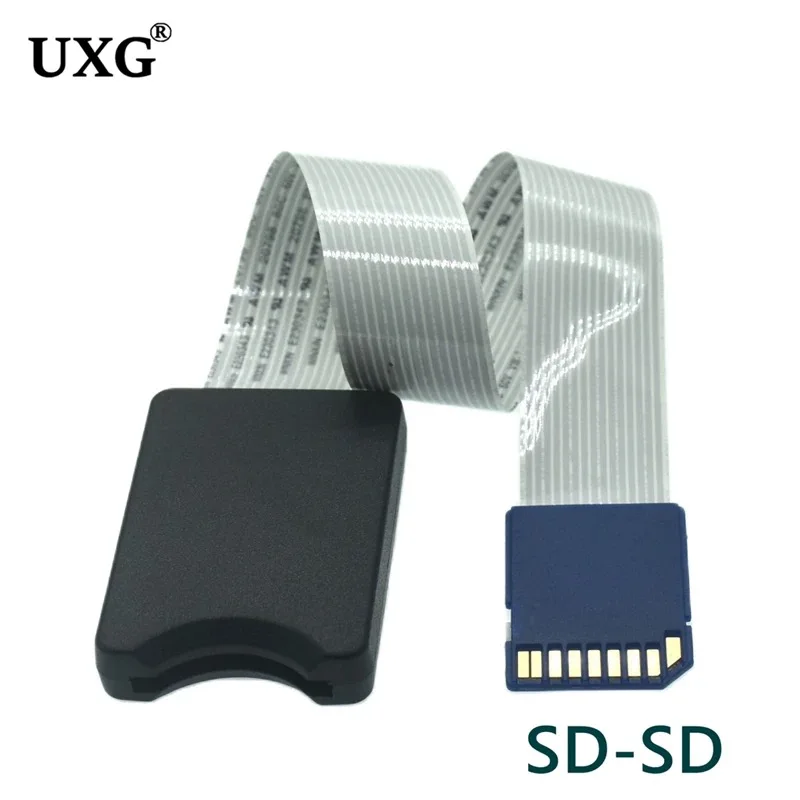 10/15/25/46CM TF To Micro SD Card Flex Extension Cable Extender Adapter Zip Extension Cable Memory Card Extender Cord Linker