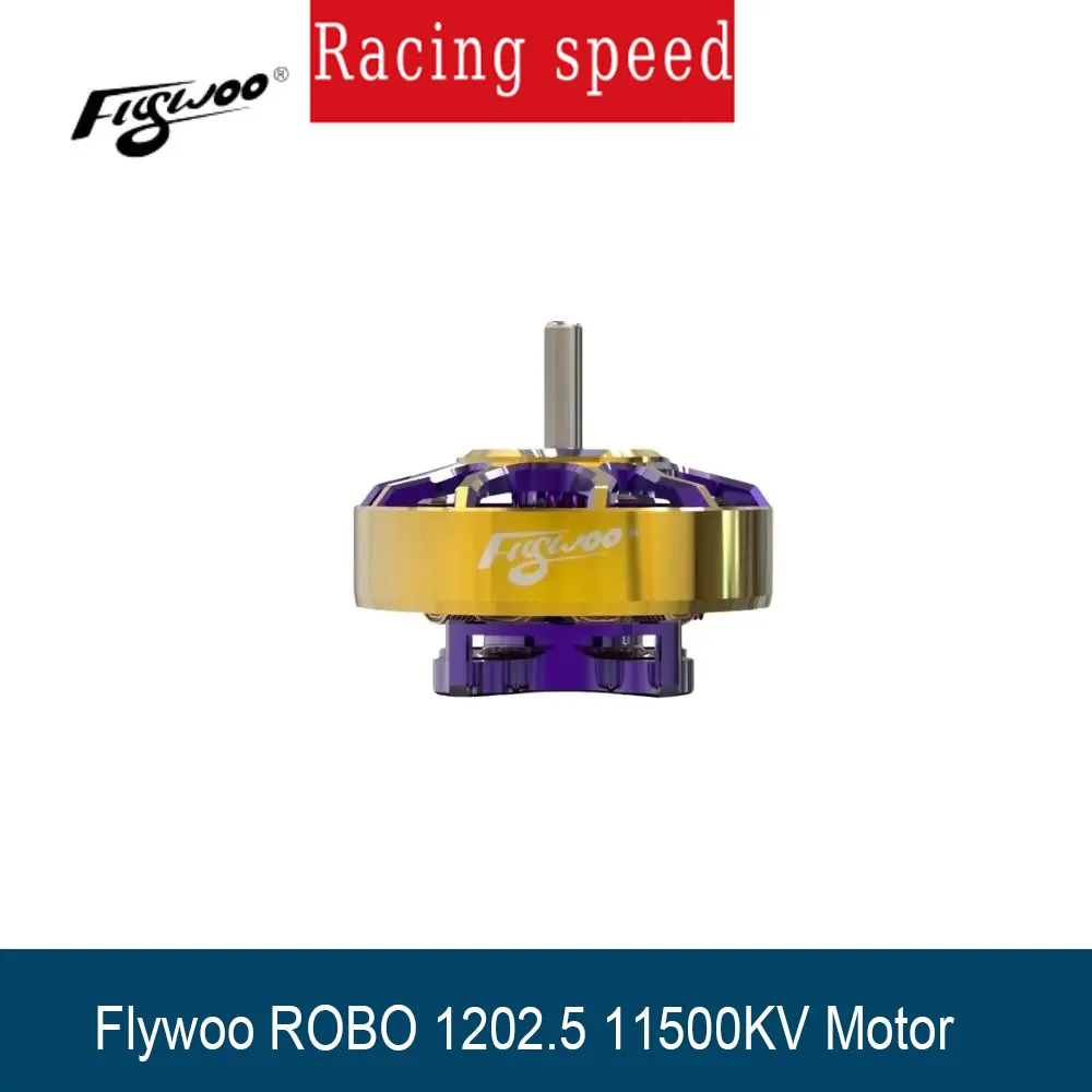 

Flywoo ROBO 1202.5 11500KV Высокоэффективный бесщеточный двигатель для сверхлегких зданий дронов