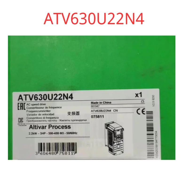 

Совершенно новый, ATV630U22N4, оригинальный.