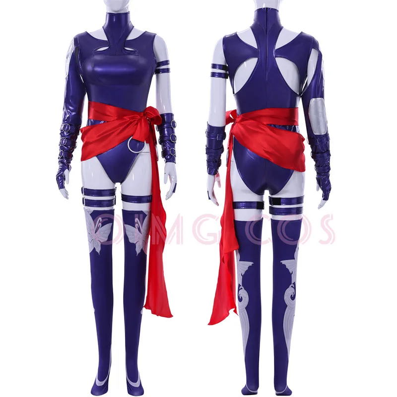 

Костюм для косплея Psylocke, карнавальная форма для взрослых, вечерние костюмы аниме на Хэллоуин, маскарадные женские игры