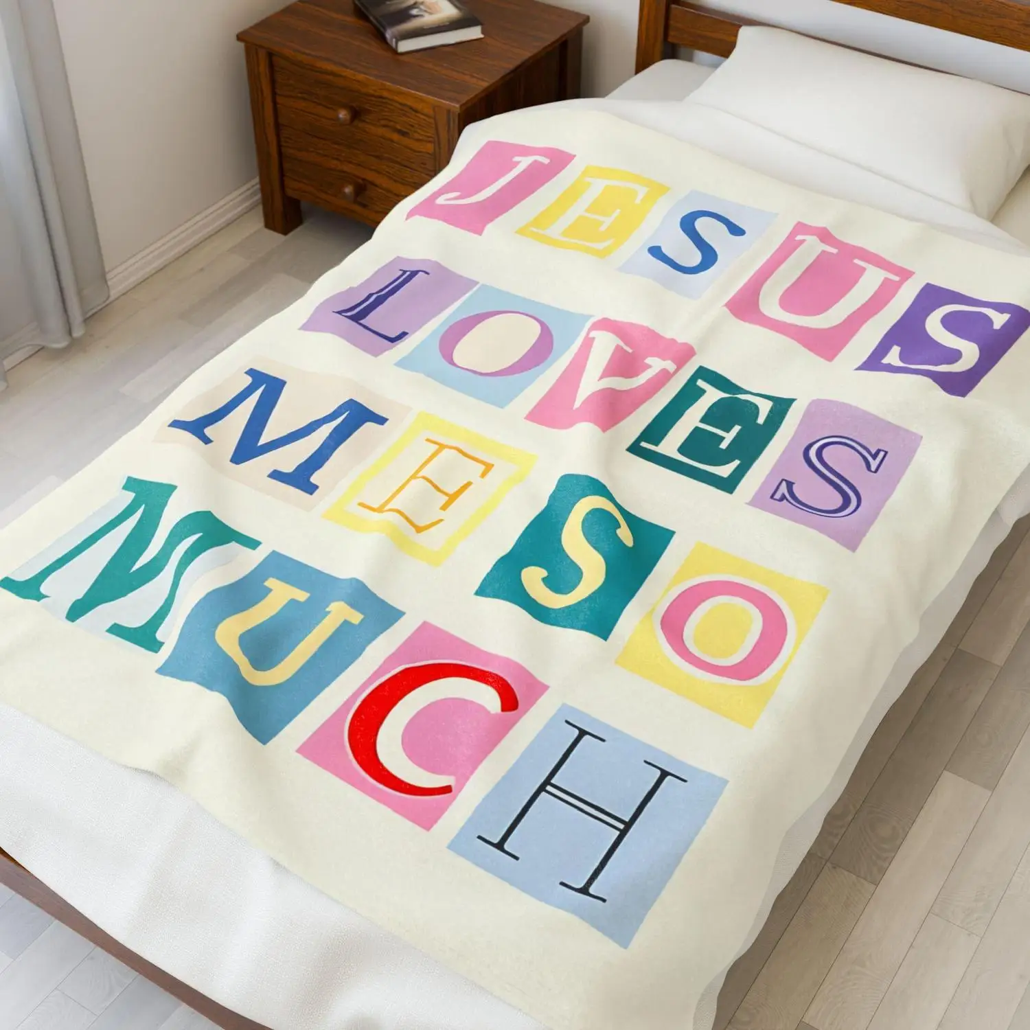 [Flannel Blanket] Inspirational Plush Blanket, 