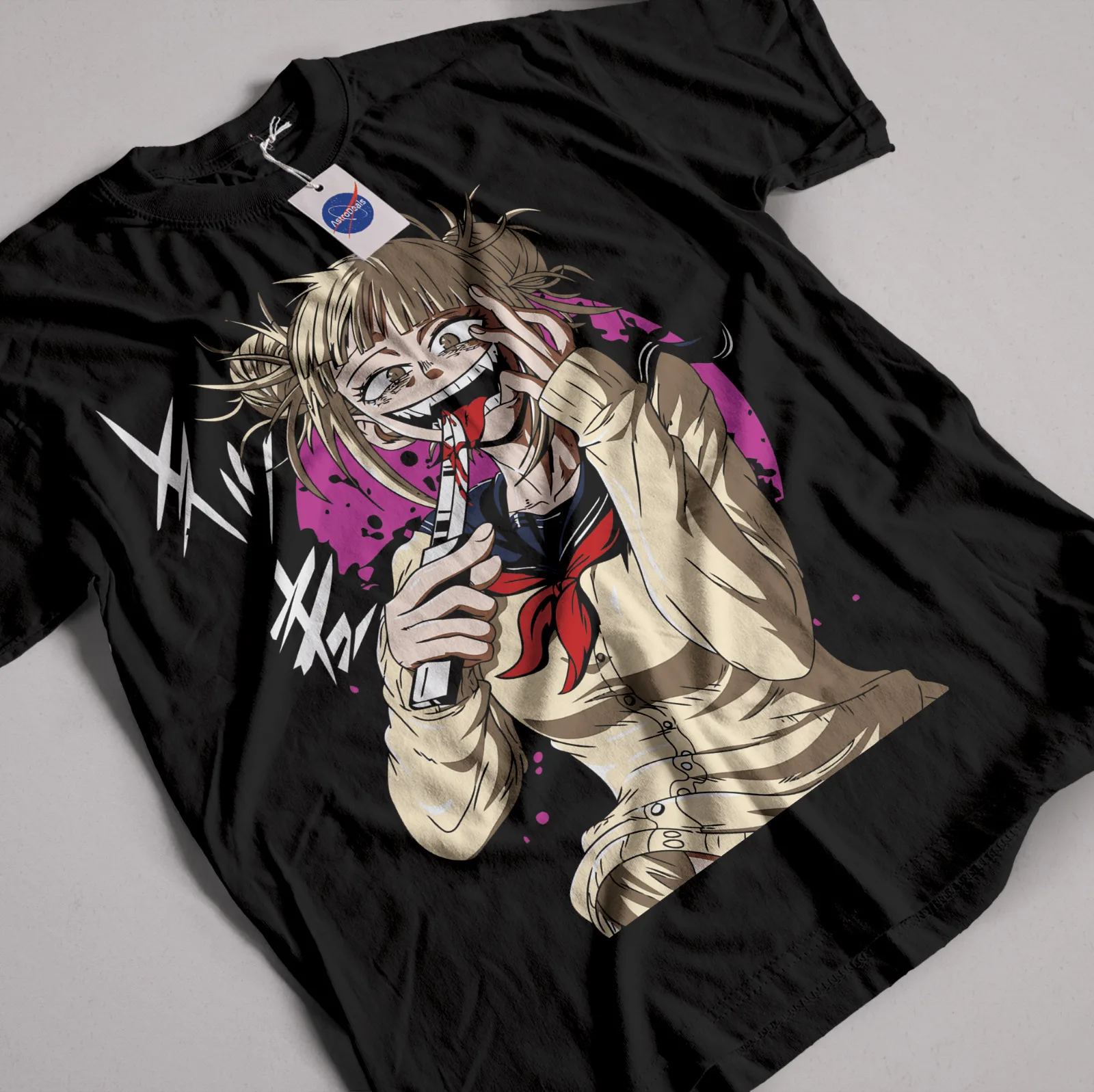 Himiko Toga T-Shirt Bo Ku No Hero Academia Izuku Midoriya Girl Kawaii Graphic T Shirt