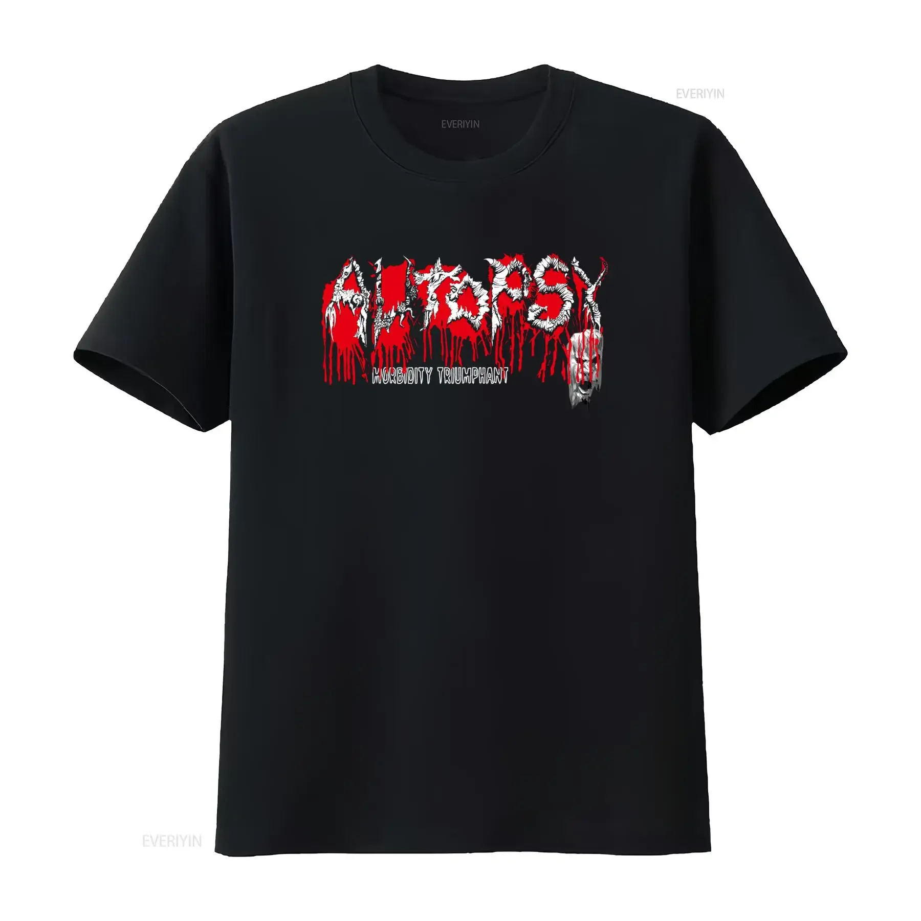 New Dtg Dtf T Shirt Autopsy Morbidity Triumphant Design Sizes S 7Xl vintage Washed Unisex graphic Comfortable designer clothes