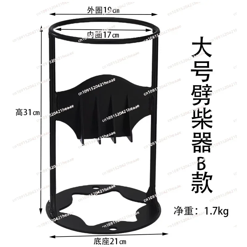 Suitable for Hand Sturdy Firewood Cutter Cast Iron Wood Splitting Wedge Manual Firewood Splitter Log Splitting Tool