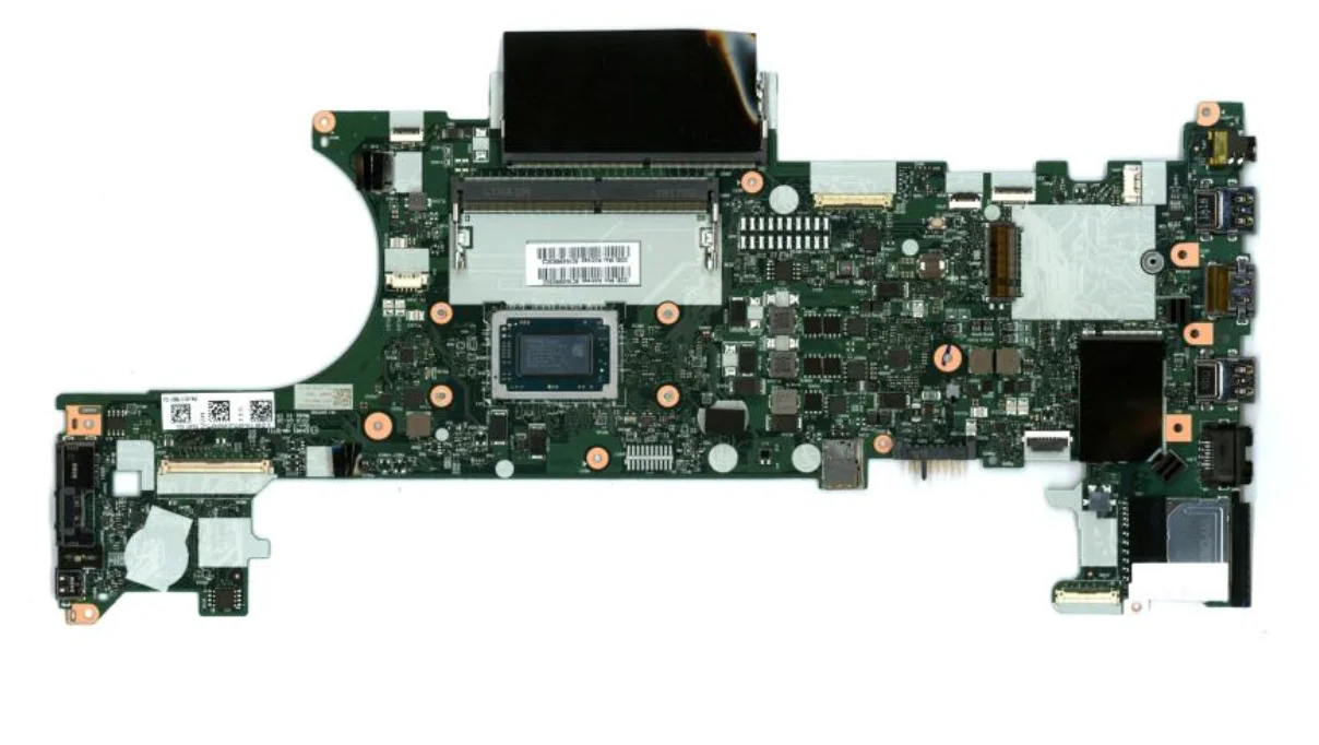 Imagem -02 - Laptop Motherboard para Lenovo Thinkpad Fru:02dc286 A485 T485 Nm-b711 Motherboard com Cpu R32300u R5-2500u 100 Testado Trabalho