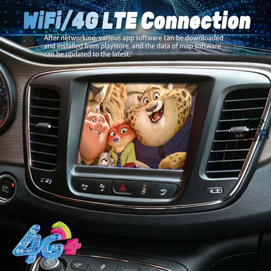 

8.4inch Android 15 Car Radio Screen For CHRYSLER 200 Stereo Wireless Carplay Video Player Bluetooth GPS Navigation DSP WiFi 4G