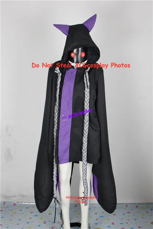 BlazBlue Taokaka cosplay costume acgcosplay include mask prop and claws prop and 4 mouthes prop