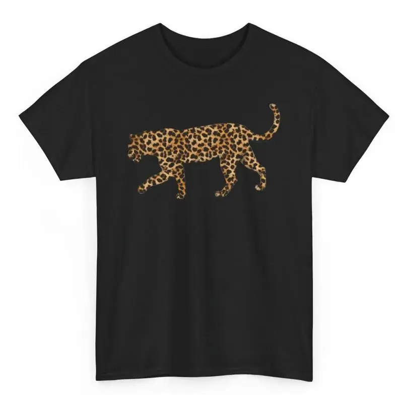 الفني ليوبارد تي شيرت الحيوانات عشاق الجدة