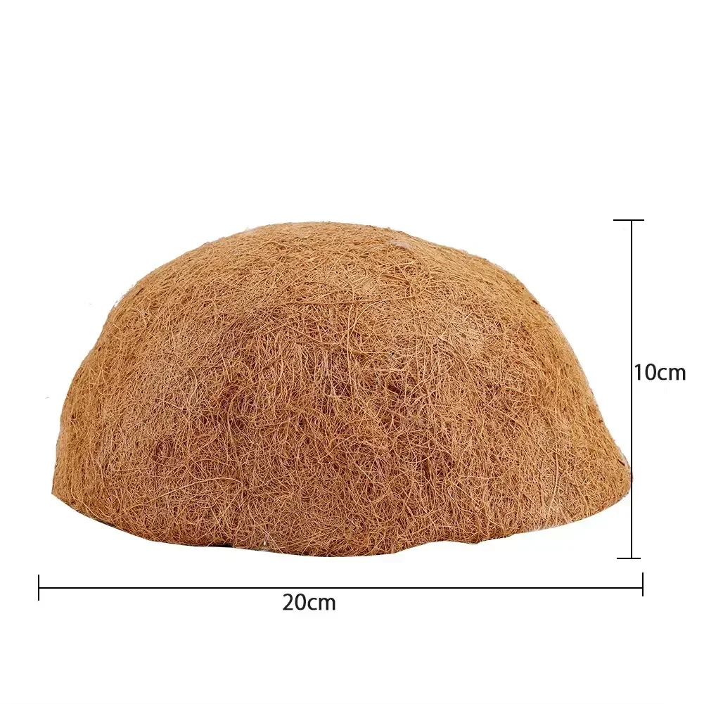 Wall Hanging Flower Pot Liner Plant Coconut Palm Fiber Replacement Liner For Flower Pots Orchid Flower Balcony Planting Pot
