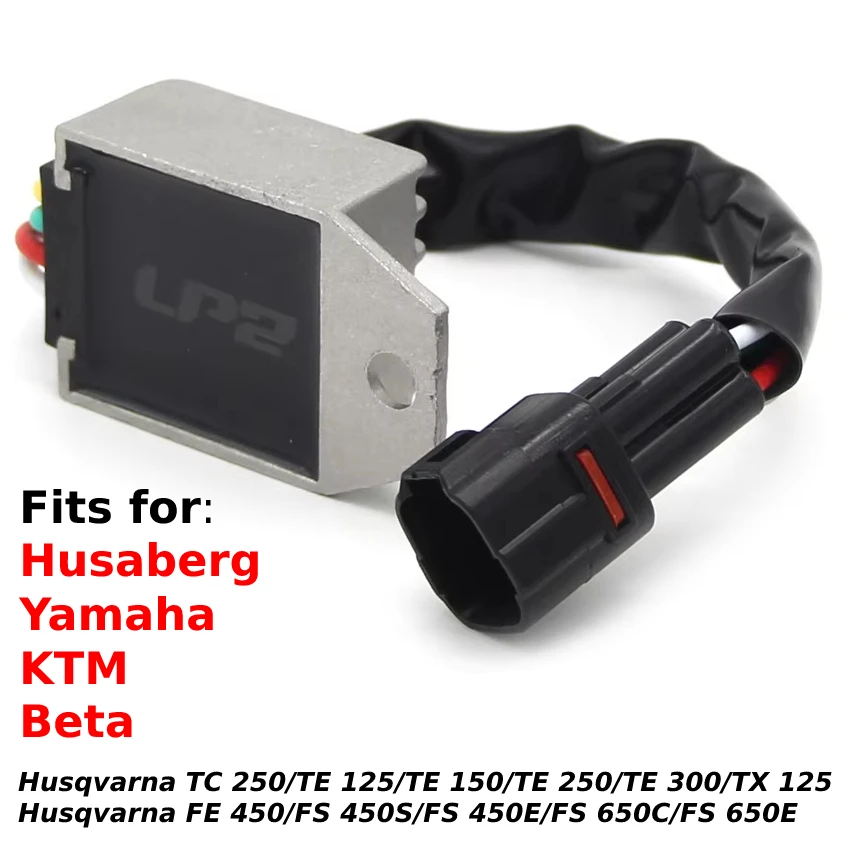 

Новый регулятор напряжения Выпрямитель для Husqvarna для Husaberg TC TE TX FE FS 250 125 150 300 450 550 570 650 S E C OEM:80011034000