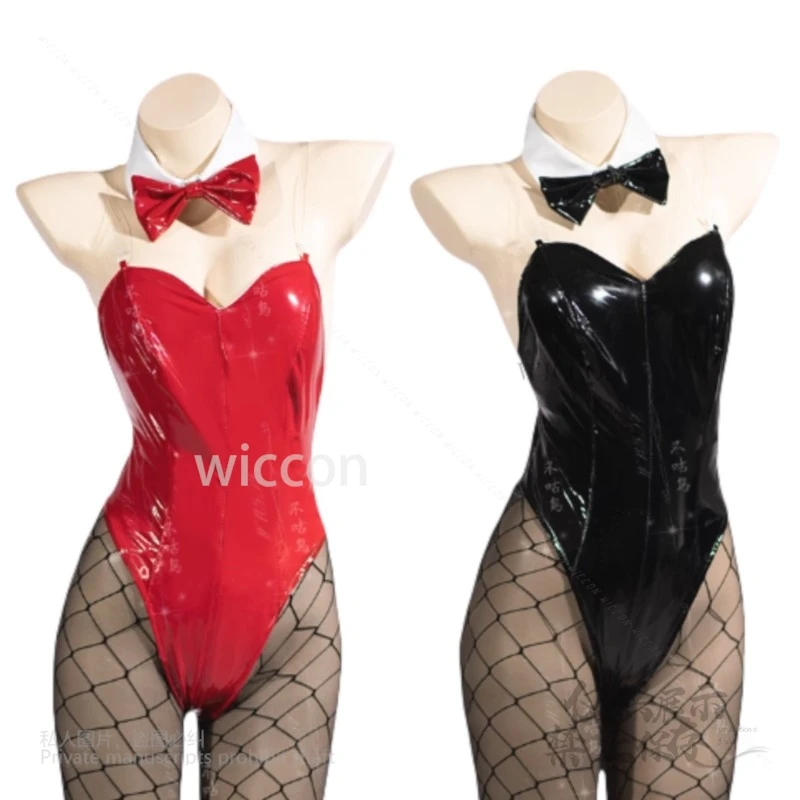 أنيمي اللباس الداخلي والجورب تأثيري اللباس الداخلي الفوضى زي الأرنب فتاة بذلة مثير مع Garterbelt مجموعة كاملة وتتسابق النساء حسب الطلب